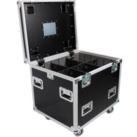 ProX TruckPaX Flight Case ATA-300 con Divisor y Bandeja - 4 Pack, 24 x 30 x 30""