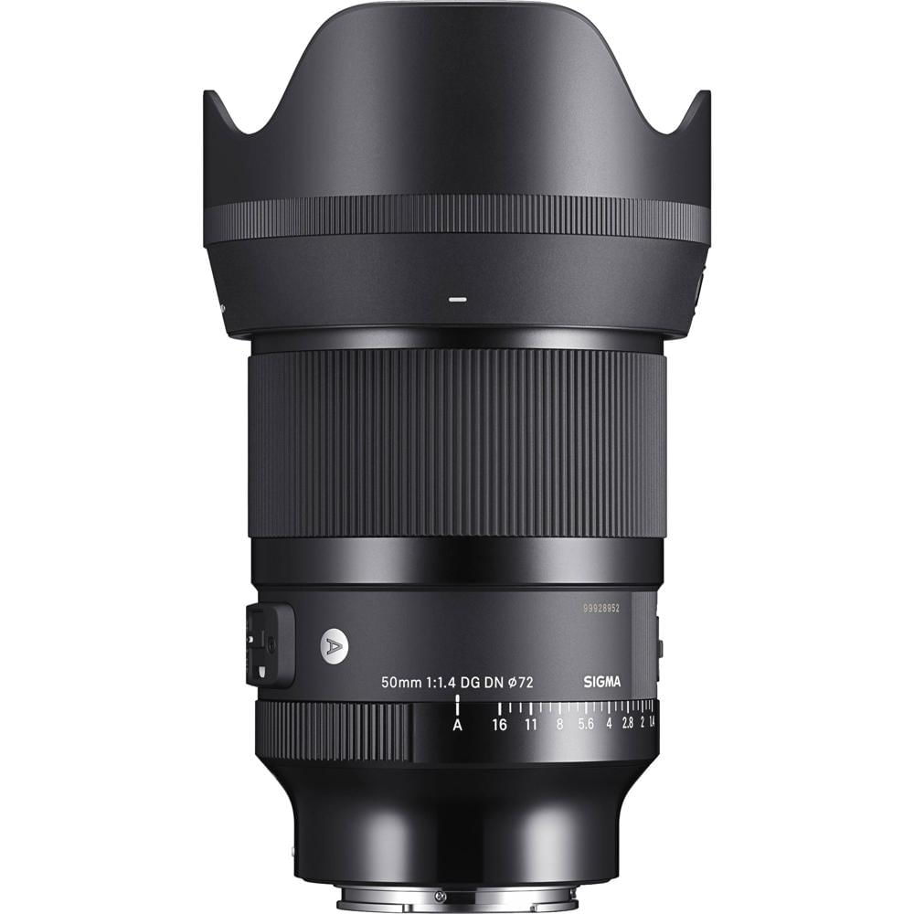 Sigma 50mm f/1.4 DG DN Art Lens para Sony E - Lente Prime Compacta, Motor de Enfoque HLA,