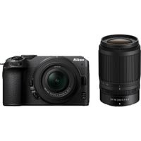 Nikon Z30 Cámara Mirrorless con Lentes NIKKOR Z DX 16-50mm f/3.5-6.3 VR y 50-250mm f/4.5-