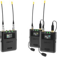Deity Microphones Theos Digital Sistema Inalámbrico de Micrófono Lavalier Omni para 2 Pe