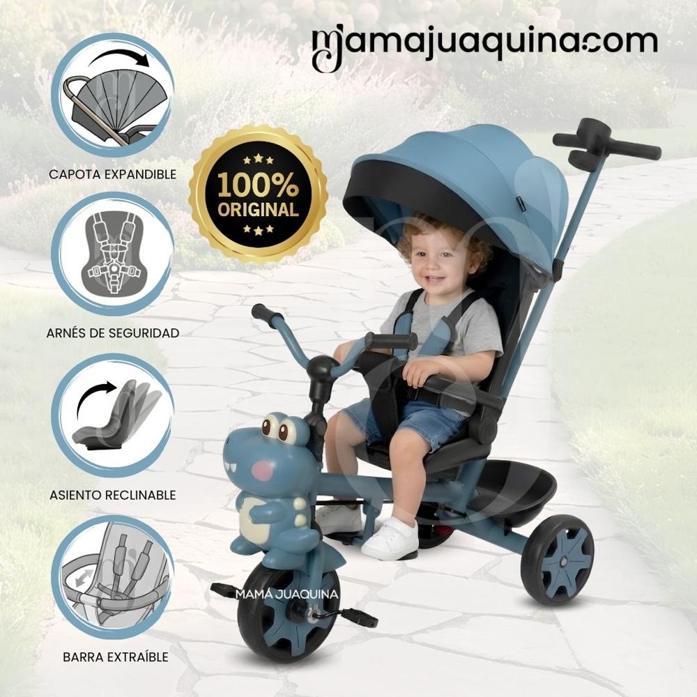 Triciclo Guiador CROCODILE Edición Especial Sky Blue