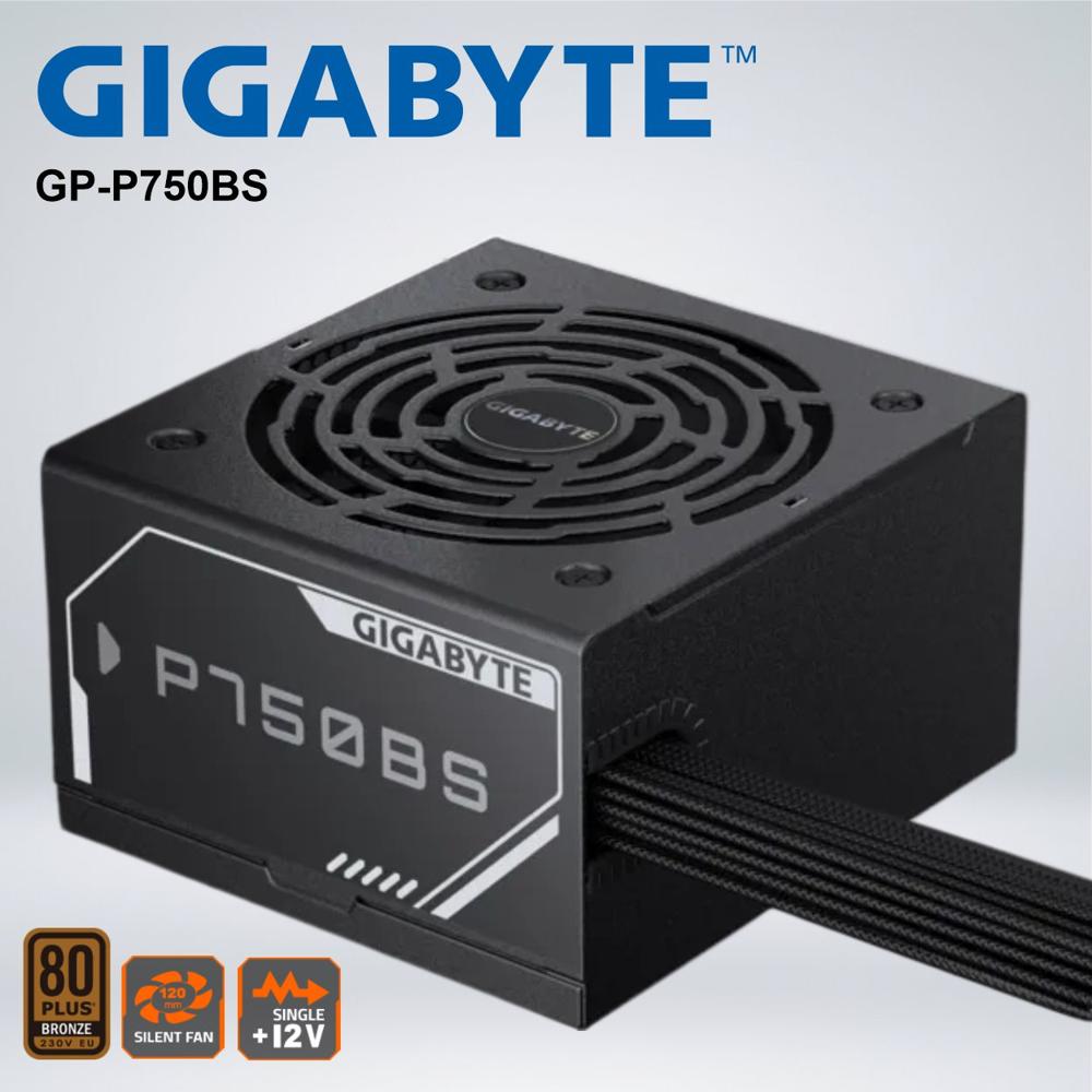 FUENTE DE ALIMENTACIÓN GIGABYTE GP-P750BS 80 PLUS BRONCE 750W