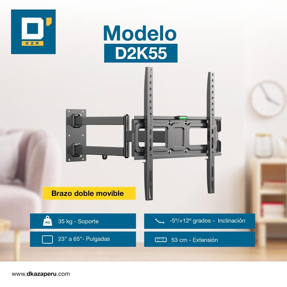 Rack Giratorio para Tv  D2k55 de 32 hasta 60