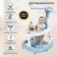 Andador con Tablero Didáctico FLAG Altura Regulable Sky Blue