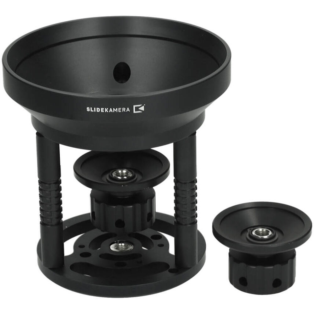 MRMC High Hat Bowl Riser 150mm para Slidekamera Cart con Base Baja y Rosca 3/8""-16