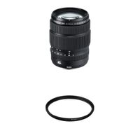 FUJIFILM GF 32-64mm f/4 R LM WR Lente con Filtro UV 77mm