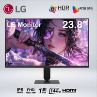 MONITOR ULTRAWIDE FULL HD 24'' IPS 144hz 1ms HDR10 AMDFreeSync modo game 24U411B-B