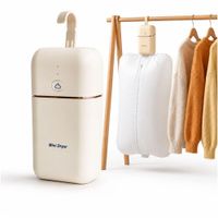 Mini Secadora Portátil de Ropa Eléctrica con Luz UV Plegable Para Viajes Hogar