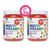 Pack x2 Gomitas Multivitaminas Adultos - DERMO SUMAK