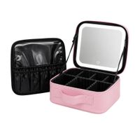 Cosmetiquero Neceser Led Rosado