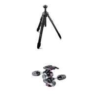 Manfrotto Trípode Híbrido de Aluminio ONE con Cabezal XPRO 3 Vías