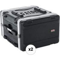 Gator GRR-6L Estuche de Rack Rodante 6 RU con Manijas y Ruedas