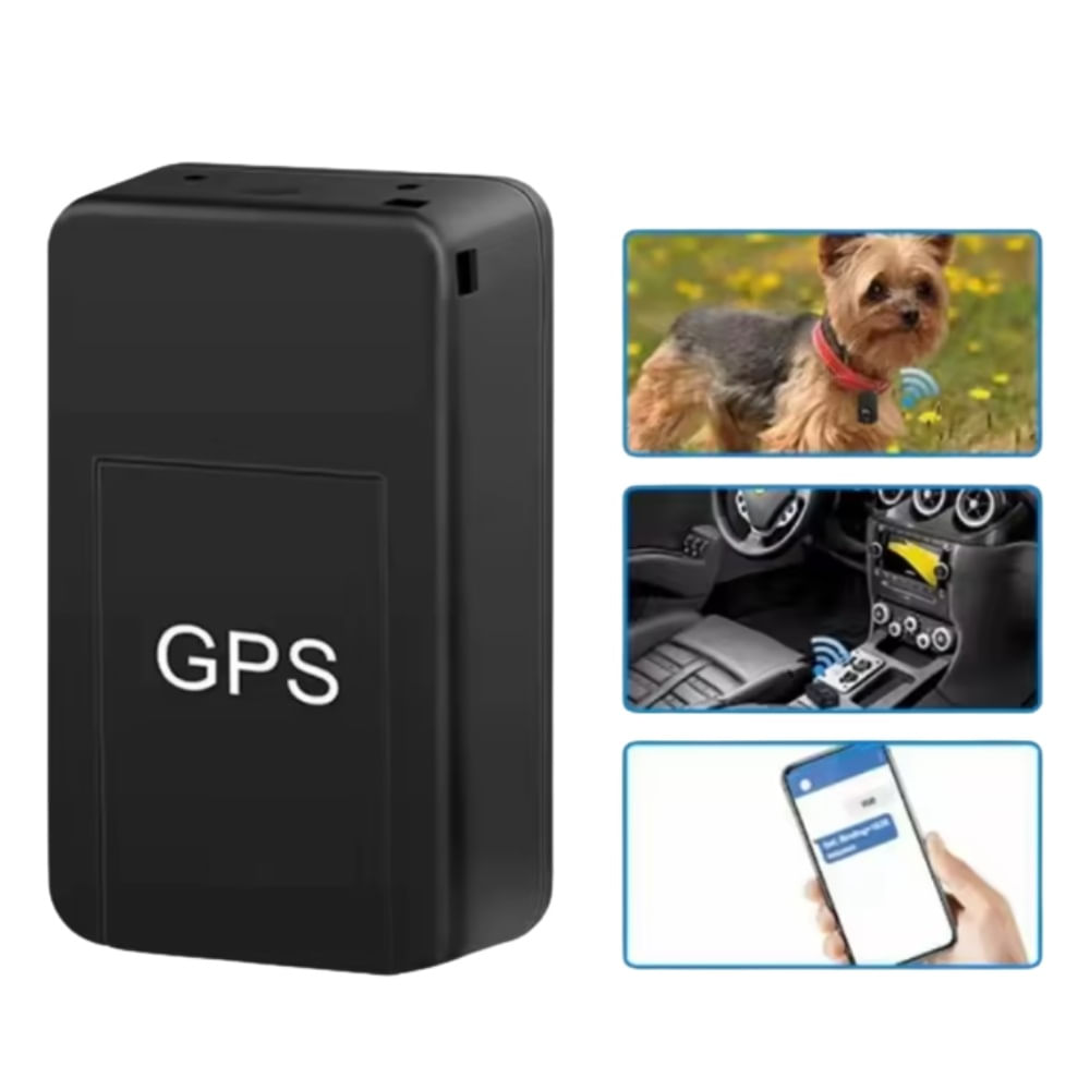 Localizador GPS para Motocicleta y Automóvil Mini Rastreador para Vehículos Mascotas Niños