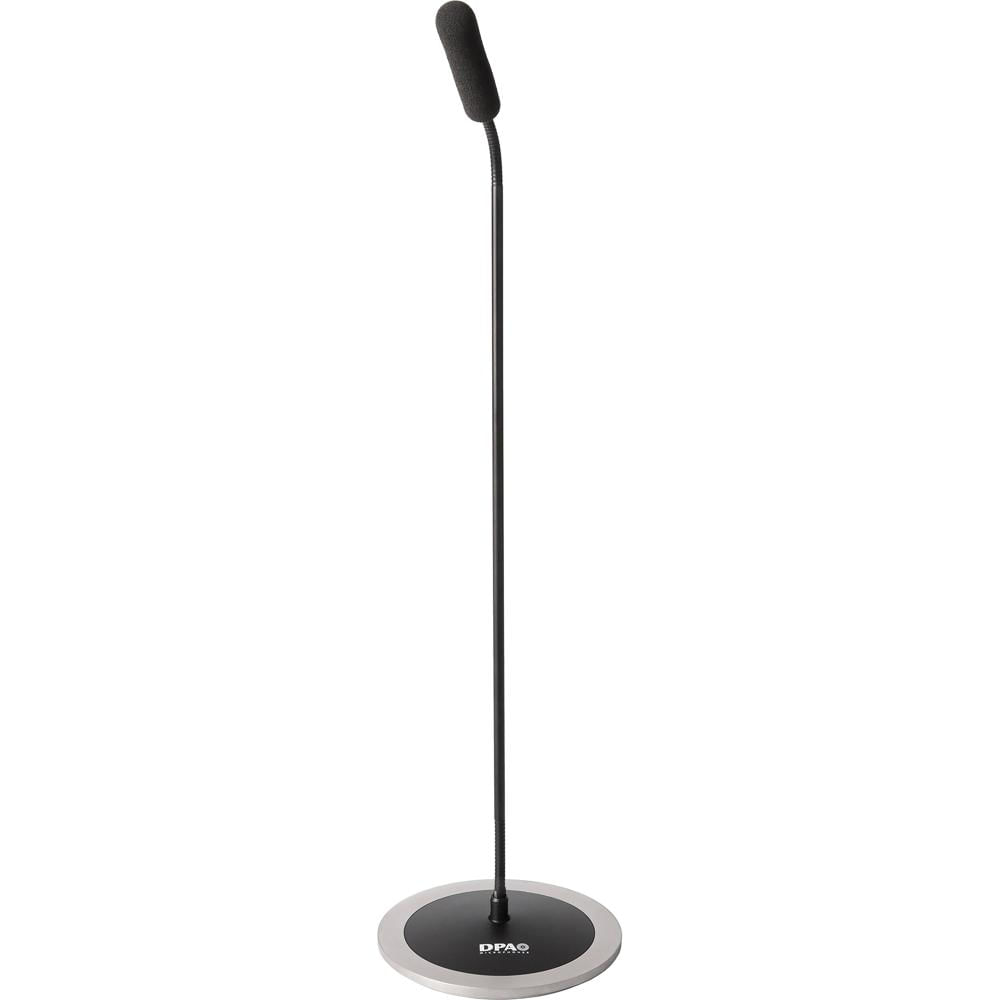 DPA 4098 CORE Micrófono de Mesa Supercardioide con Gooseneck de 17"", Base y Conector Micr