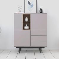 Aparador Nórdico Suah Ventitas Home Taupe y Duna