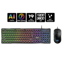 Kit Teclado y Mouse Gamer Genius GX Scorpion KM-GX6 RGB USB Tecla Copilot