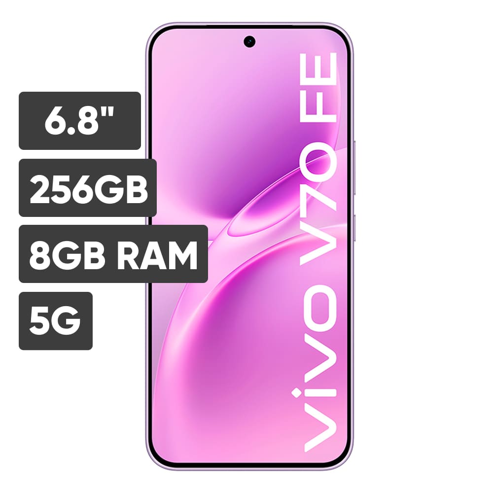 Smartphone VIVO V70 FE 6.8"" 8GB 256GB 200MP + 8MP Lila Floral