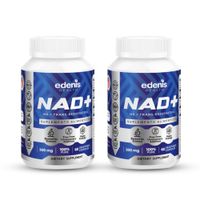 Pack 2 NR Trans-resveratrol NAD Edenis Health 60 Cápsulas