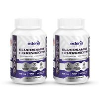 Pack 2 Glucosamina Condroitina Edenis Health 120 Cápsulas