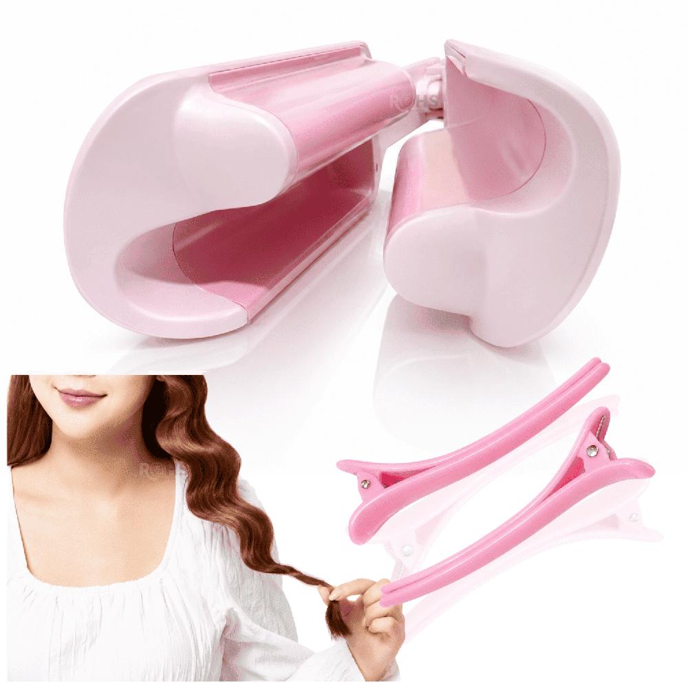 Ondulador De Cabello Baihuo MY-7573 2 En 1 Para Ondas Naturales Con Calentamiento Rápido
