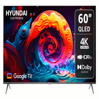 Televisor Hyundai 60 HYLED6005QG QLED 4K UHD Gris