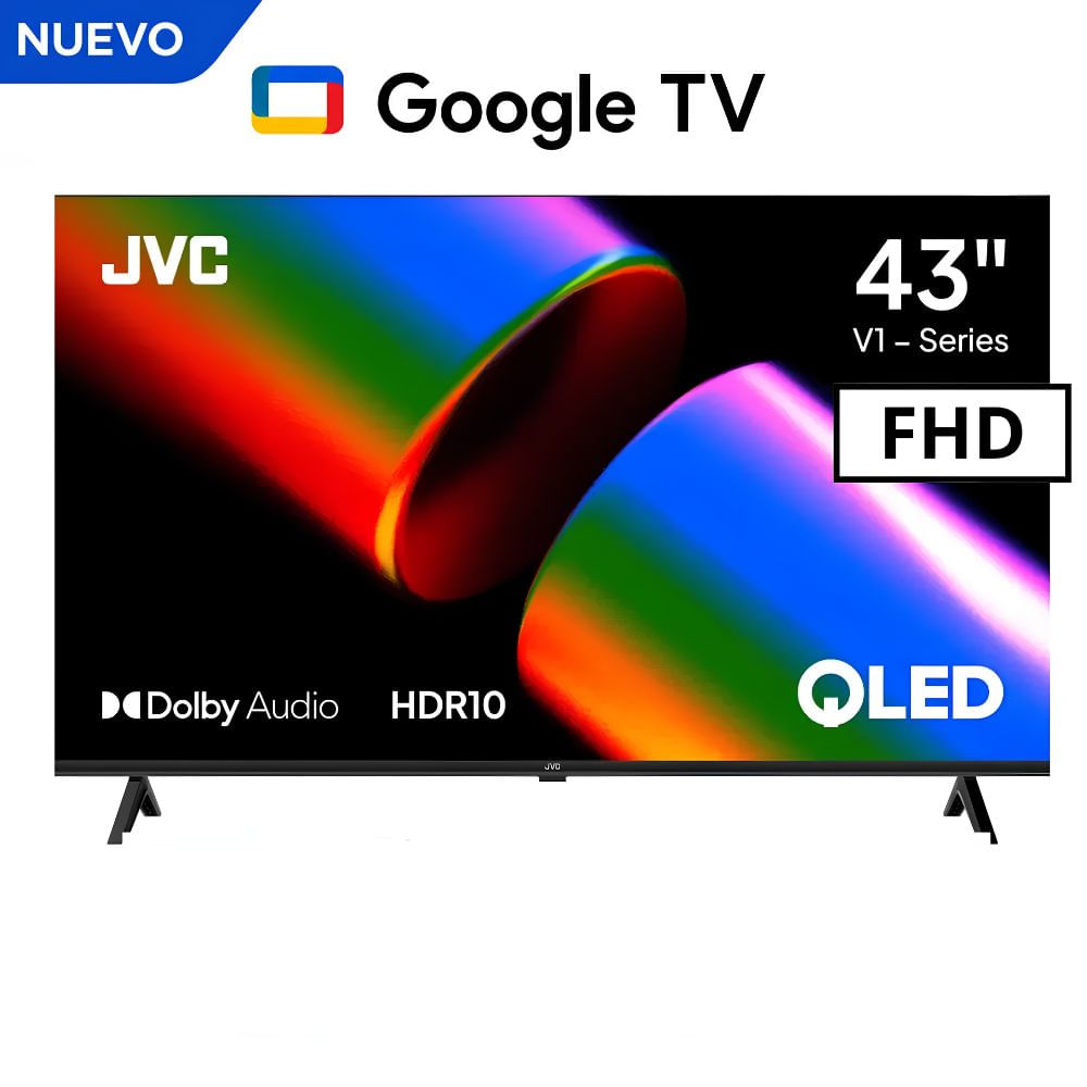 Televisor JVC 43 QLED FHD Google Tv LT-43KM4584