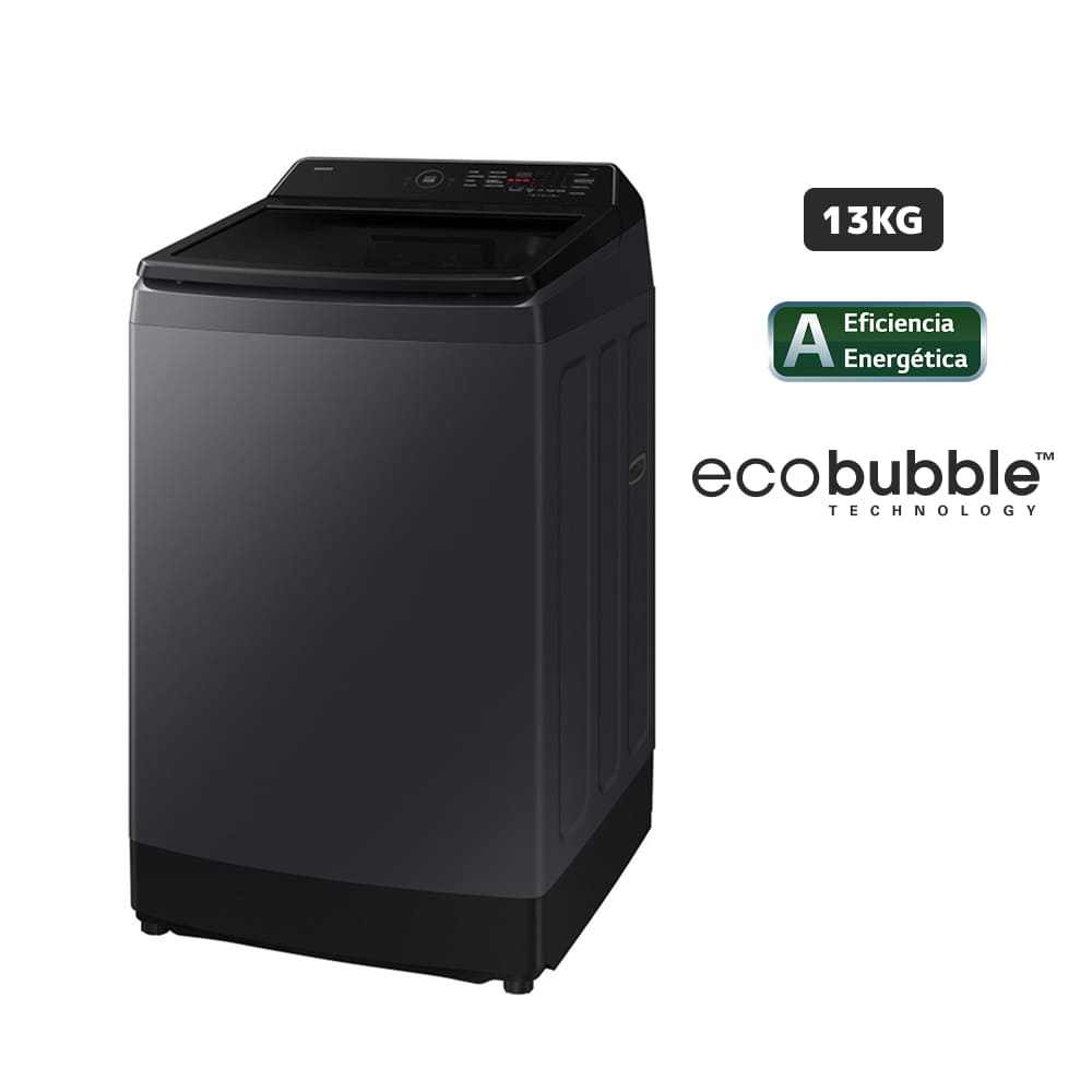 Lavadora SAMSUNG Carga Superior 13Kg WA40F13E4CPE Gris Grafito