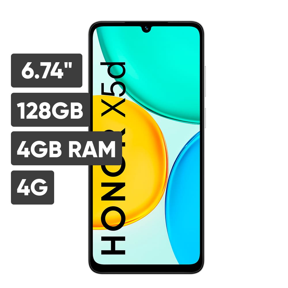 Smartphone HONOR X5D 6.74"" 4GB 128GB 50MP Silver