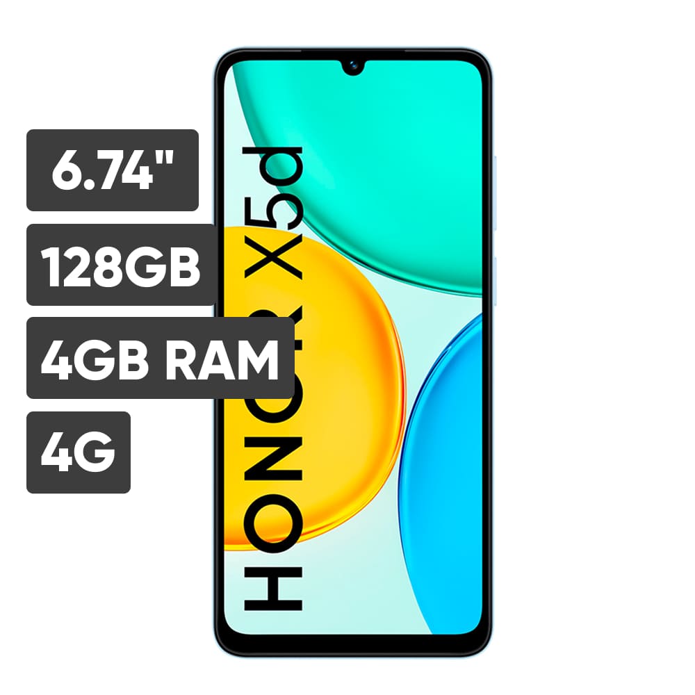 Smartphone HONOR X5D 6.74"" 4GB 128GB 50MP Azul
