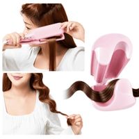 Plancha Onduladora Baihuo MY-7573 2 En 1 Para Crear Ondas Naturales Con Calentamiento Rápido