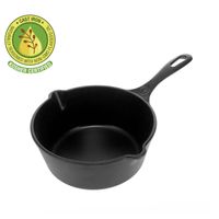 Sartén De Hierro Fundido 20 Cm Curado Calor Uniforme