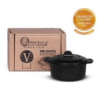Mini Olla de Hierro Fundido Esmaltado Cocotte Victoria