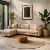 Seccional Alessia Izquierdo - Beige Claro