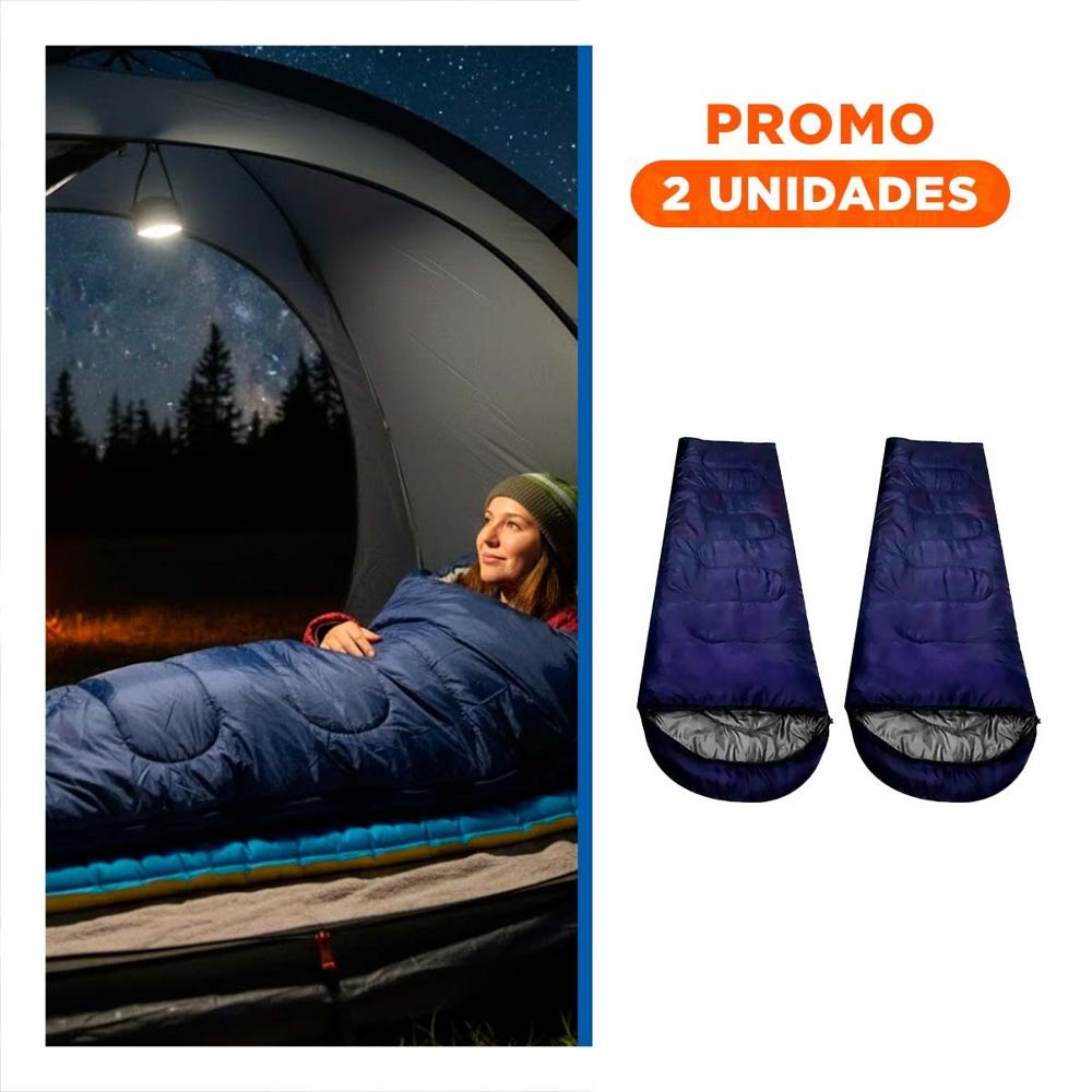 Pack2 Bolsa de Dormir para Actividades de Camping y Exterior
