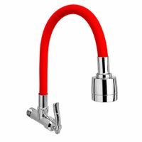Caño Flexible para Lavadero Hardman 1/4 x 1/2 Rojo