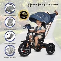 Triciclo Guiador para bebés FOX NOVA Edición Limitada Blue