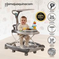 Andador Mecedora FANCY con Empujador Gray