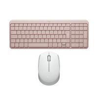 Combo Inalambrico Teclado K250 Rosado y Mouse M170 Blanco Logitech