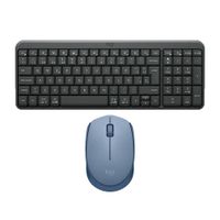 Combo Inalambrico Teclado K250 Negro y Mouse M170 Blue Gray Logitech