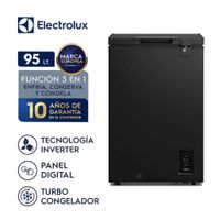 Congeladora Frío Directo 95 Litros Negro EFH10S2P5AB