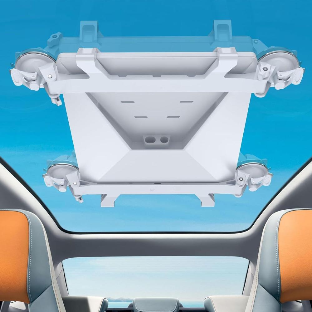 Soporte de Ventosa para Starlink Mini con 4 Ventosas para Auto RV Barco y Ventanas