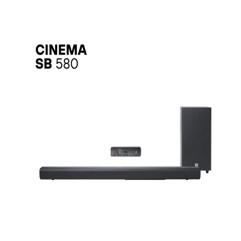 Barra de Sonido JBL Cinema SB580 Extra Bass de Sonido Envolvente
