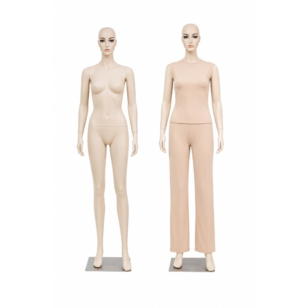 Maniquí Dama 1.75m Incluye Base Metálica Exhibición Ropa Outtfits Moderno 190932