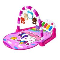 Gimnasio de Actividades Unicornio Musical Para Bebes Rosado