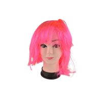 HALLOWEEN - Peluca de poliester mujer fucsia