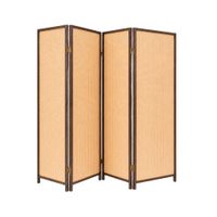 BIOMBO - Biombo MDF Decorativo Color Crema para Interiores