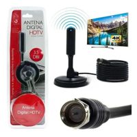 Antena Digital para TV HDTV Interna Externa