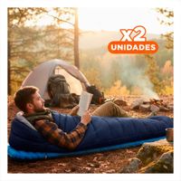 Pack2 Saco de Dormir para Uso en Paseos y Viajes Y Papel Regalo