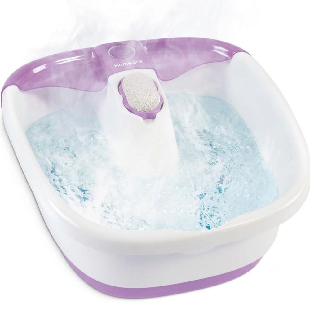 Masajeador Spa Relax para pies con piedra pómez Homedics
