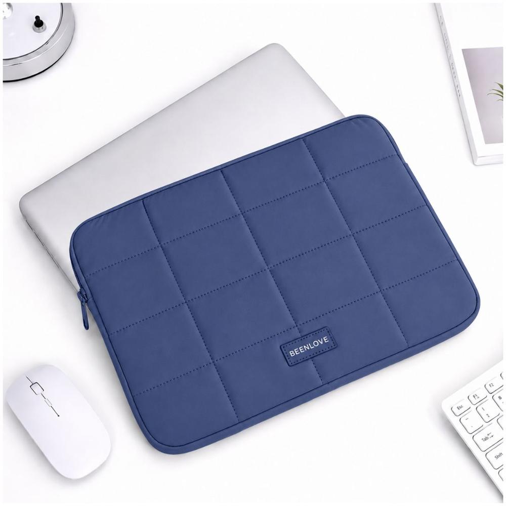 Funda Estuche Acolchado para Laptop 14 Protector Antigolpes con Cierre Azul